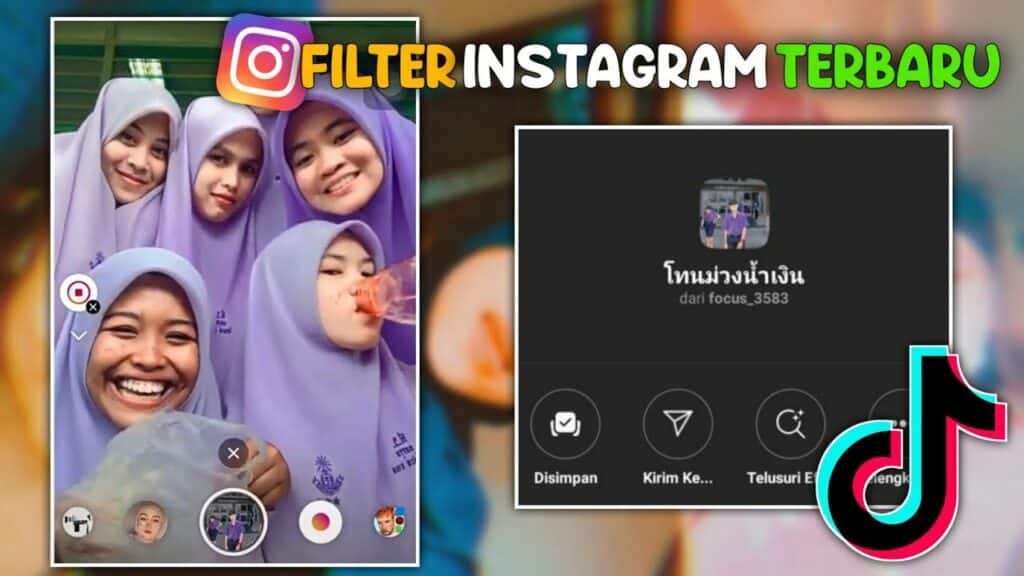 10 Filter IG Viral yang Ada di TikTok Juga (Update 2021)