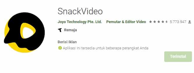 Link-Download-Snack-Video-Apk